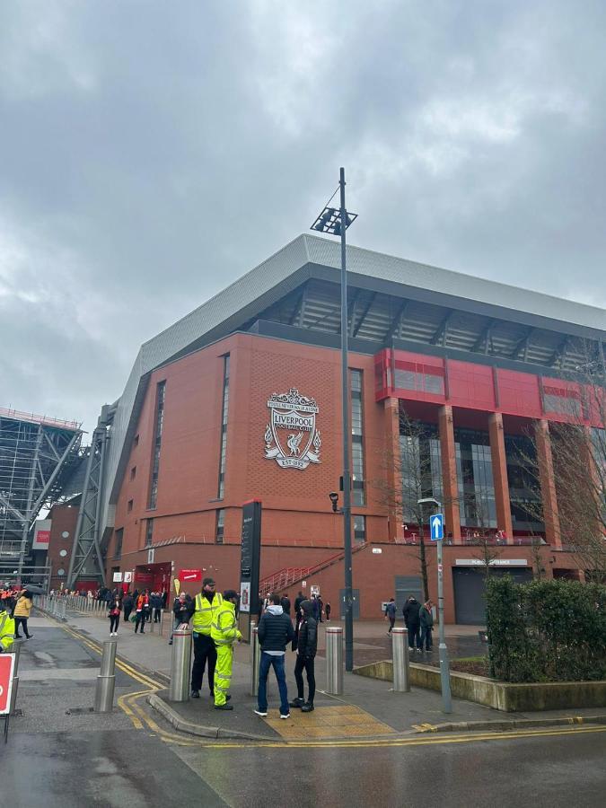 128 Anfield Road Hotell Liverpool Exteriör bild